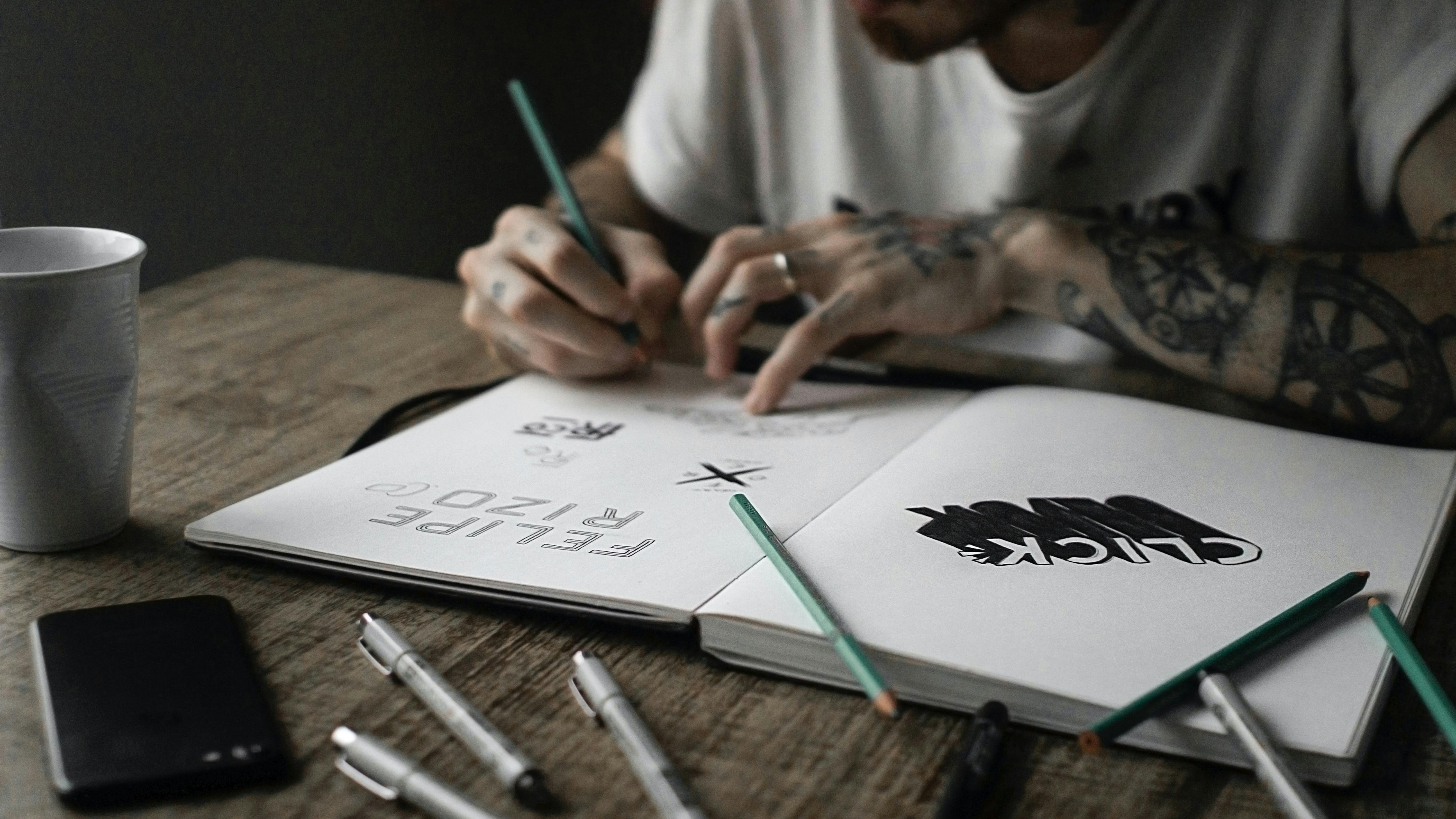 Laptop, insurance and website with a customer in studio on a gray background for life cover sign up